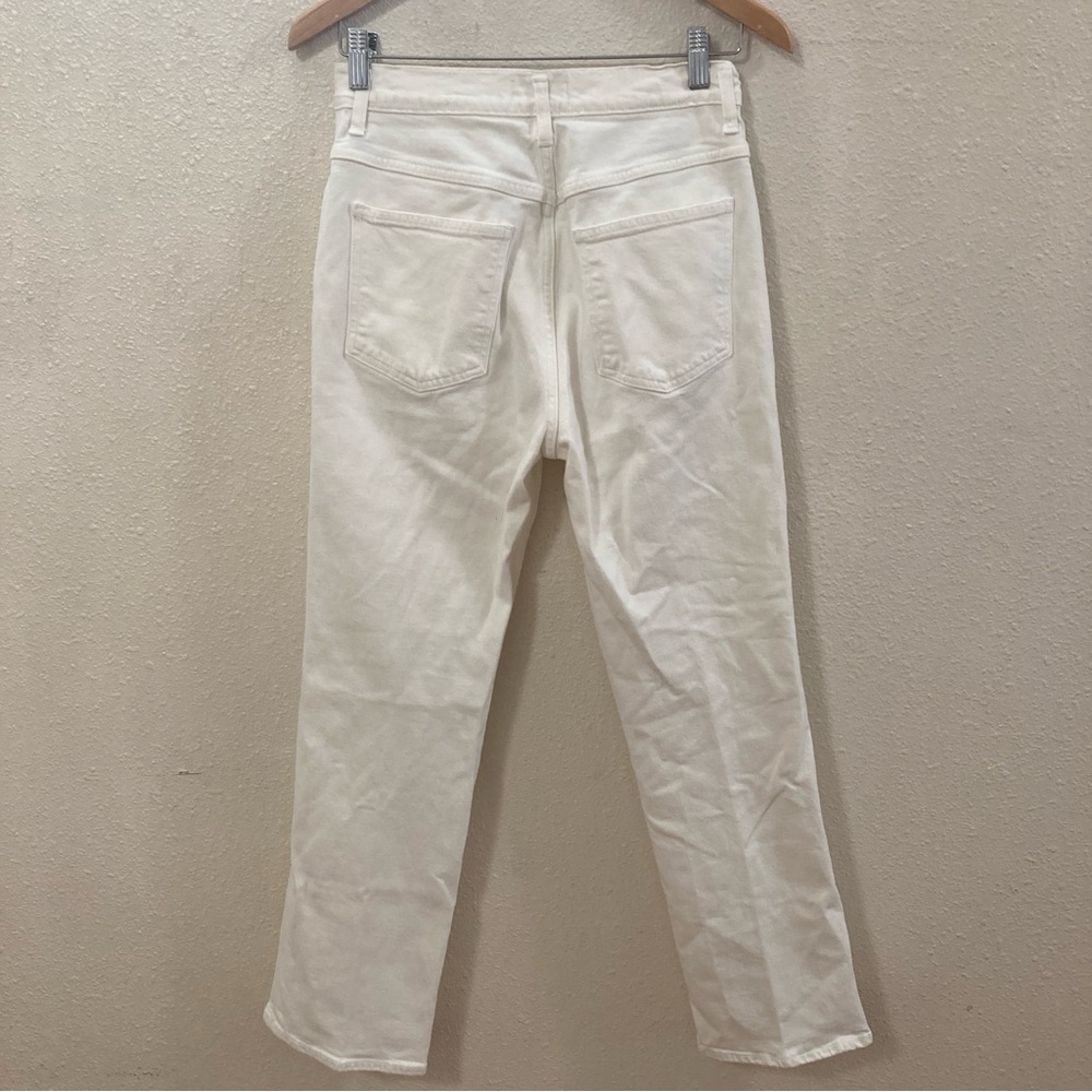 Agolde Los Angeles Women’s Jeans Demin Straight Cream Size 28 - Picture 10 of 16